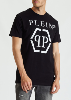 Мужская футболка Philipp Plein с брендовым принтом, фото