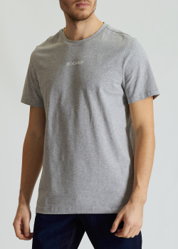Мужская футболка Bogner Roc серого цвета, фото