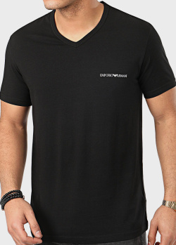 Набор из 2-х футболок Emporio Armani черного цвета, фото