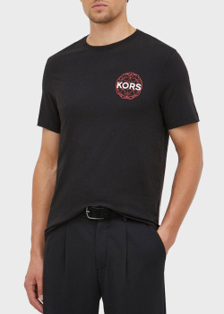 Мужская футболка Michael Kors с рисунком на спине, фото