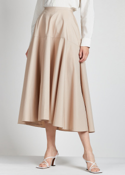 Пышная юбка Aspesi бежевого цвета, фото