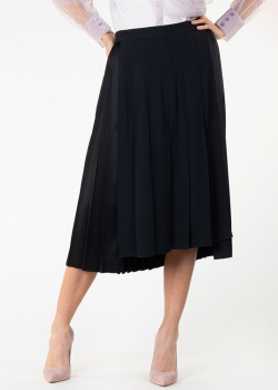 Плиссированная юбка N21 средней длины, фото