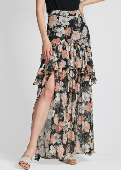Длинная юбка Thurley с цветочным принтом, фото