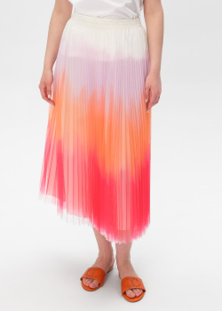 Плиссированная юбка Twin-Set Myfo x Actitude с градиентом, фото