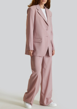 Брючний костюм Max Mara Weekend рожевого кольору, фото