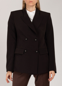Пиджак Iva Nerolli черного цвета с широкими плечами, фото