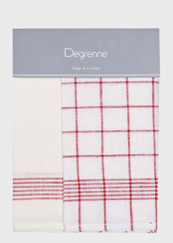 Набор льняных полотенец Degrenne Paris Linge de Table 50x70см, фото