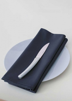 Набір серветок лляних Degrenne Paris Linge de Table 45x45см синього кольору, фото