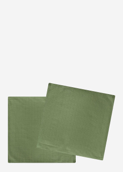 Набор из 2-х салфеток Maison Jaffa 41х41см зеленого цвета, фото