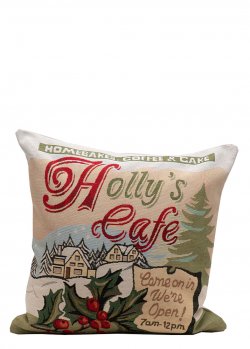 Наволочка Villa Grazia Premium Holly Cafe 45х45см, фото