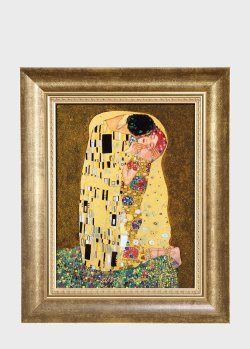 Картина Goebel Artis Orbis Gustav Klimt The Kiss 28х34см Limited Edition, фото