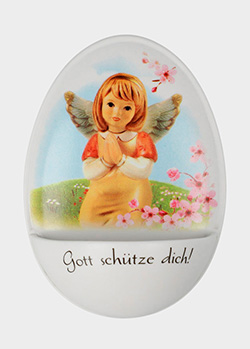 Статуетка-оберіг Goebel Easter 12х3,5х8,5см у вигляді яйця, фото