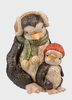 Фигурка пингвинов Goebel Christmas Fried and Helm 13см, фото