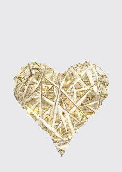 Новорічний декор Mercury Серце з LED-підсвічуванням 30х30см, фото