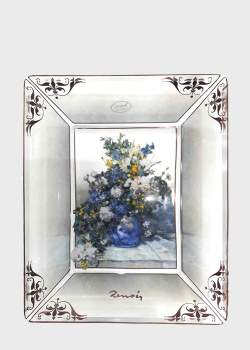 Стеклянное декоративное блюдо Goebel Artis Orbis Renoir Spring Flowers 16х19,5см, фото