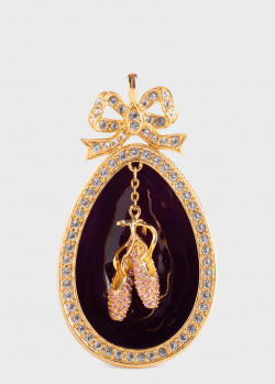 Новогоднее украшение Faberge с пуантами, фото