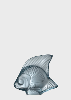 Фігурка Lalique Fauna Fish із сірого кришталю, фото