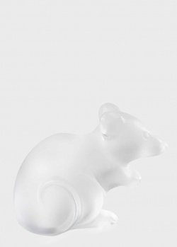 Статуэтка Lalique Mouse Clear из хрусталя, фото