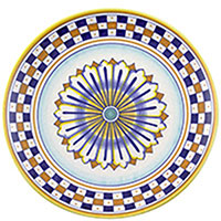 Тарелка настенная L'Antica Deruta с орнаментом, фото