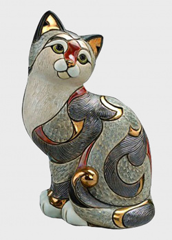 Фигурка De Rosa Rinconada Кошка пятнистая (большая), фото