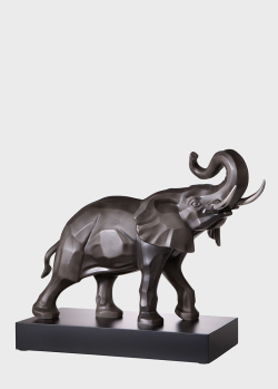 Статуетка слона з платиновим покриттям Goebel L'Art d'Objets Studio 8 Elephant 43см Limited Edition, фото