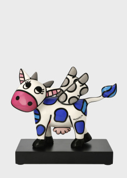 Фарфоровая статуэтка Goebel Pop Art Romero Britto Flying Cow Limited Edition 19см, фото