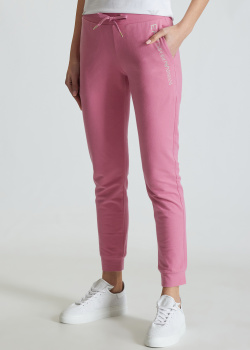Спортивные брюки EA7 Emporio Armani розового цвета, фото