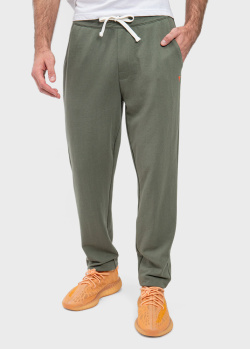 Спортивные брюки Fred Mello цвета хаки, фото
