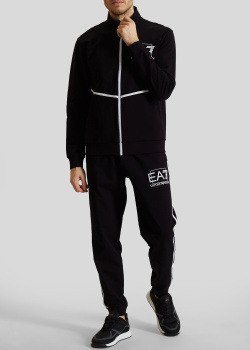 Спортивний костюм EA7 Emporio Armani з високим коміром, фото