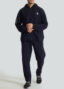 Спортивный костюм Karl Lagerfeld с брендовой нашивкой, фото