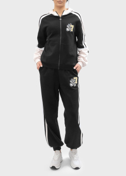 Спортивный костюм EA7 Emporio Armani с фирменной нашивкой, фото