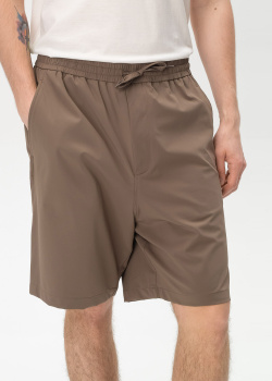 Мужские шорты Emporio Armani коричневого цвета, фото