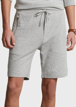 Серые шорты Polo Ralph Lauren с карманами, фото