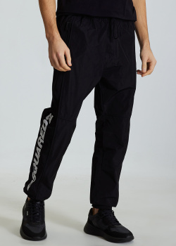 Спортивні штани-джогери Dsquared2 з кишенями на блискавці, фото