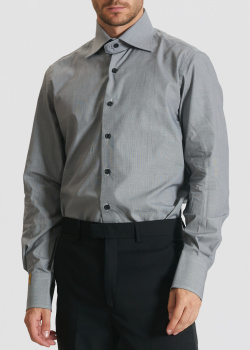Мужская рубашка Billionaire серого цвета, фото