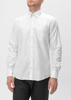 Белая рубашка Paul&Shark с накладным карманом, фото