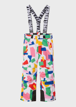 Дитячі лижні штани Stella McCartney з принтом, фото