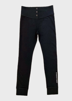 Легінси для дівчаток Givenchy чорного кольору, фото