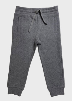 Спортивные брюки Dolce&Gabbana серого цвета для детей, фото
