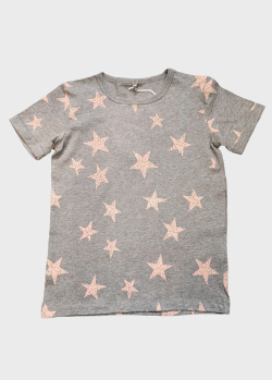 Серая футболка Stella McCartney для детей, фото