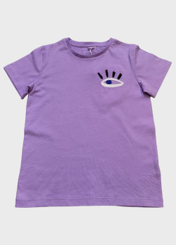 Фиолетовая футболка Stella McCartney для детей, фото