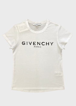 Детская футболка Givenchy белого цвета, фото