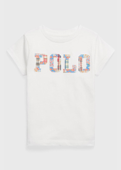 Дитяча футболка Polo Ralph Lauren з нашивкою, фото