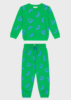 Спортивний костюм Stella McCartney для дітей зеленого кольору, фото