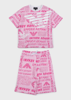 Костюм із шортами Emporio Armani для дівчинки, фото
