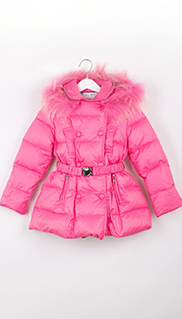Куртка для дівчинки Elsy рожевого кольору, фото