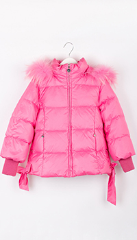 Рожева куртка Elsy для дівчинки, фото