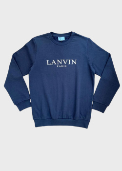 Синій світшот Lanvin для хлопчиків, фото
