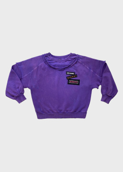 Фиолетовый свитшот Diesel для девочек, фото
