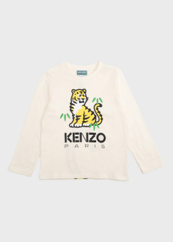 Свитшот с тигром Kenzo для детей, фото